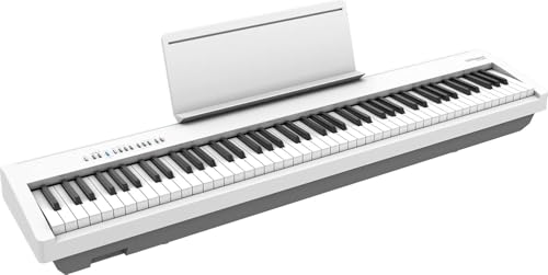 Roland FP-30X WH Digital Piano with Built-in Powerful Amplifier and Stereo Speakers. Rich Tone and Authentic Ivory 88-Note PHA-4 Keyboard for unrivalled Acoustic Feel and Sound. (FP-30X-WH), White