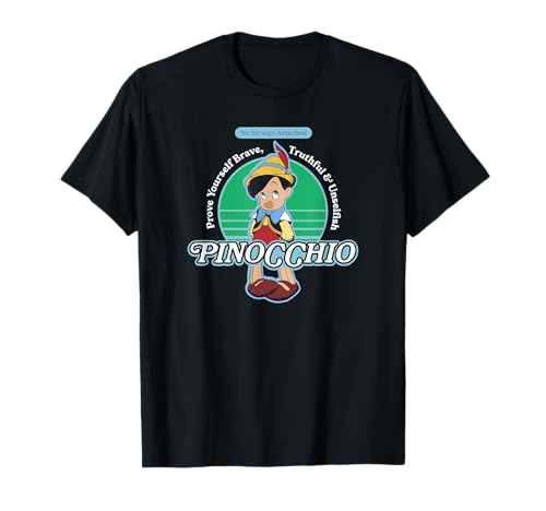 T-shirt Pinocchio Disney vêtement idéal pour les sorties de week-end en famille