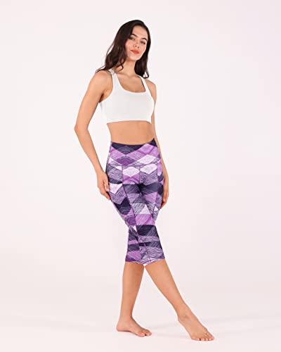 ODODOS-Womens-High-Waisted-Yoga-Capris-with-Pockets-Tummy-Control-Non-See-Through-Workout-Athletic-Running-Capri-Leggings