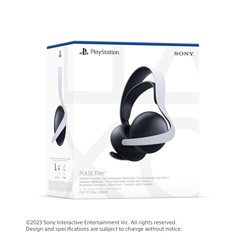 Image of Sony Pulse Elite Wireless Over Ear Headset, White