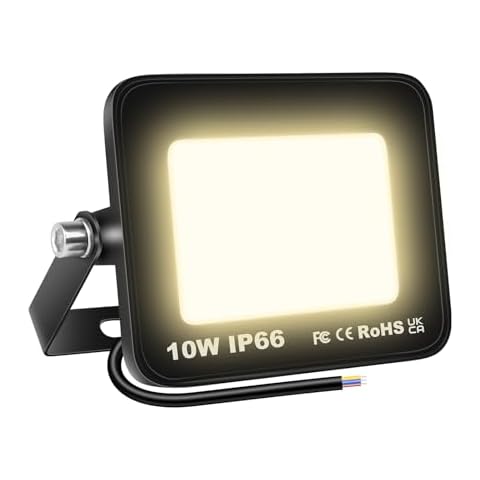 RIGIDON 10W Outdoor LED Floodlight, 1000 LM Cover