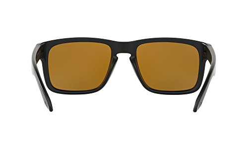 Oakley Holbrook Sunglasses Matte Black with Prizm Tungsten Polarized Lens 57mm OO91023