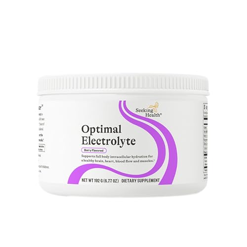 Seeking Health Optimal Electrolyte Powder - with Sodium & Potassium - Support Digestion & Energy with Magnesium Electrolyte Supplement - Berry 30 Servings