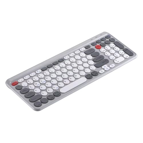 【マルチペアリング・4台】Bluetooth/USB無線両対応 キーボードワイヤレス テンキー付き us配列 無線 薄型 type-C充電式 パンタグラフ ブルートゥース iPad パソコン タブレット PC スマホ用 Windows Mac iOS An