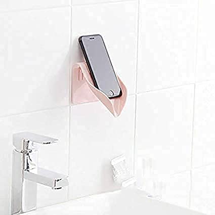 Dhanuom Soap Holder for Bathroom Kitchen Sink Self Adhesive Soap Stand for Bathroom with Removable Drain Tray,Non-Drill Fish Shape Cute Wall Mount Soap Holder(4 Pcs Multicolor) 1