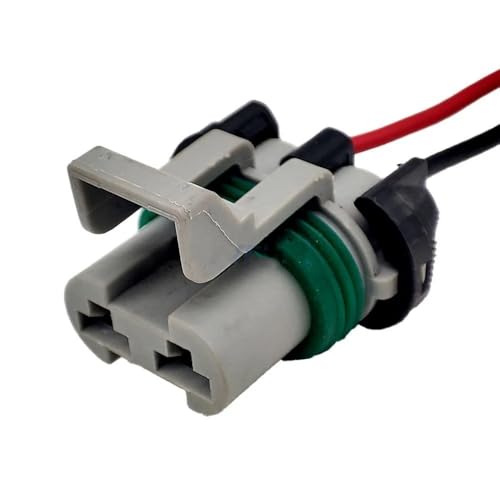 UEGVJIAS Conector Sensor 93803566 0090-361 Conector de 2 vías para Ventilador de radiador