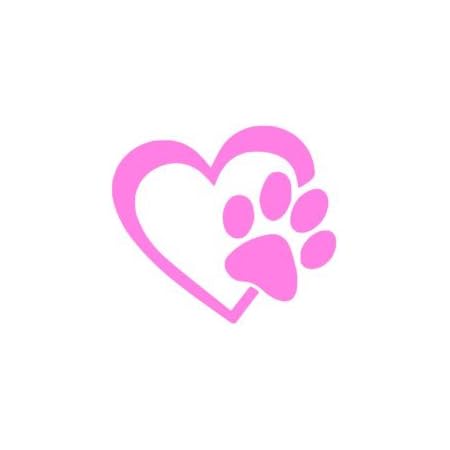 Adesivo Auto A Forma Di Zampa Con Cuore - Nero Riflettente, 11x10cm, Resistente All'Autolavaggio - Foto 8