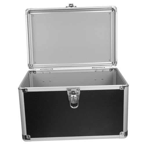 FONDOTIN Aluminium Werkzeugkoffer mit Ergonomischem Griff Robuster Aufbewahrungskoffer mit Verstärkten Ecken Leichter Aluminiumlegierung Handlicher Organizer für Werkzeuge Medizin und