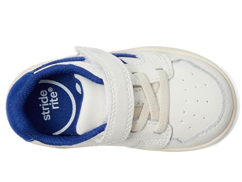 Basket Stride Rite SRT London en cuir blanc cassé premium