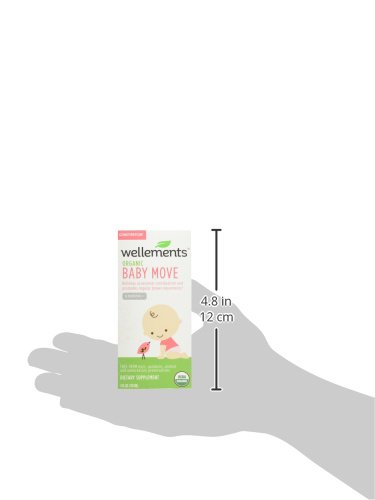 Wellements Organic Baby Move, 4 Fl Oz, Relieves Occasional Constipation, Free From Dyes, Parabens, Preservatives - Thumbnail 2