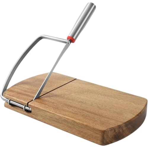 Planche à découper en bois trancheuse à fromage jambon et beurre