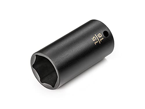 Image of TEKTON 3 /8 Inch Drive x 15 /16 Inch Deep 6-Point Impact Socket | SID13024