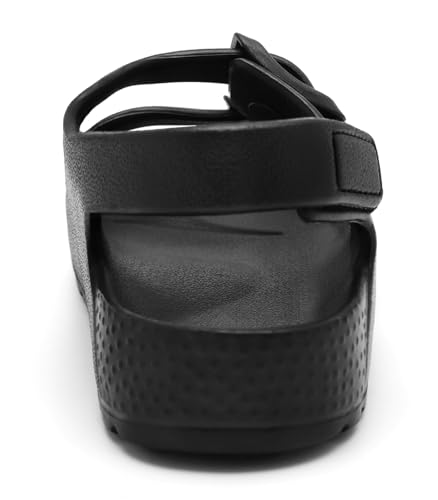 Image of ChayChax Toddler Boys Girls Double Buckle Sandals Children's Adjustable Back Strap Water Sandal