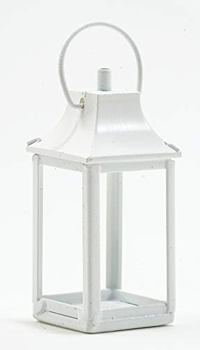 Dollhouse Miniature White Lantern, Non-Electric