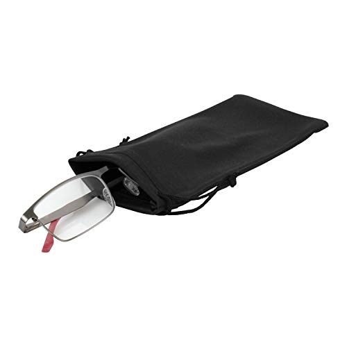 Image of Noble Hard Shell Glasses Case - Protective Eyeglass Case for Glasses with Microfiber Cleaning Cloth and Pouch