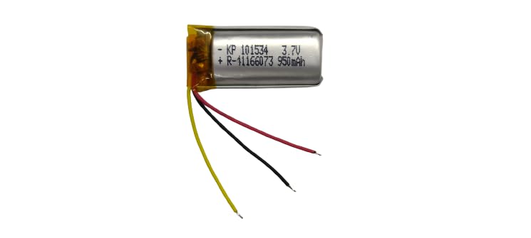 KP-101534 3.7V 950mAh 3 Wire Rechargeable Battery for Drone, Toys, Gaming, Robotics bluetoorh Headset, Bluetooth Speaker, 950 Mah-image-49