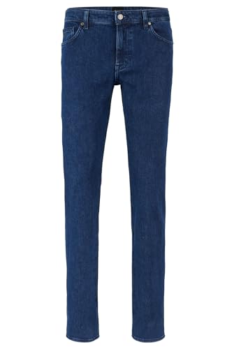 BOSS Men's Maine Regular Fit Stretch Denim Jeans2