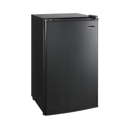 Image of Magic Chef 3.5 cu. ft. Mini Refrigerator in Black with Freezer Section