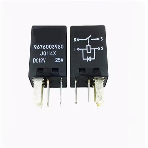 Relé JQ114X 12V 4PIN elimina parpadeos en faros y fallos en bomba de combustible