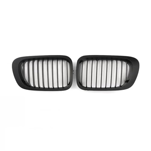 Grilles de calandre noir mat pour BMW E46 Coupé 1999-2003 au design épuré