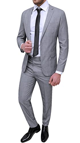 Evoga Abito Completo Uomo Sartoriale Smoking...