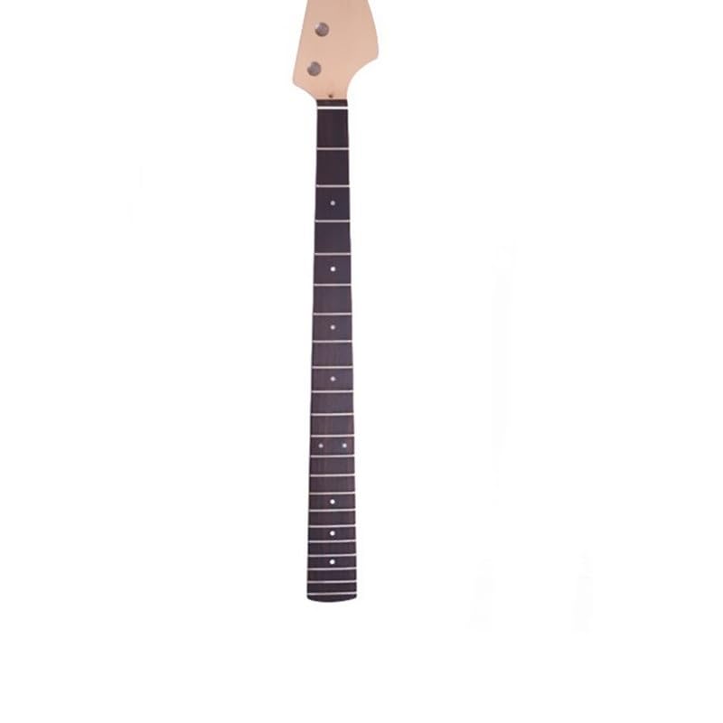 Tige treillis et érable mat pour ce manche guitare basse électrique 4 cordes robuste