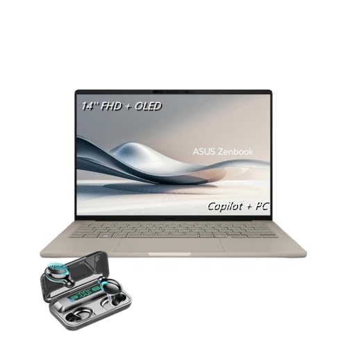 ASUS Notebook Zenbook A14 ultrafino, tela FHD de 14 polegadas +