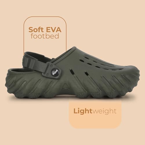 YOHO Wavy Clogs for Men | Trendy | Lightweight | Waterproof l Comfortable l Cushioned