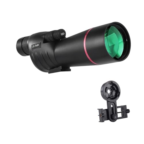 20-60x80 Longue-Vue, HD Télescope Monoculaire étanche Avec Trépied, Sac