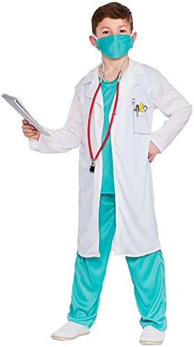 Forever Young Boys - Disfraz de médico cirujano médico para niños