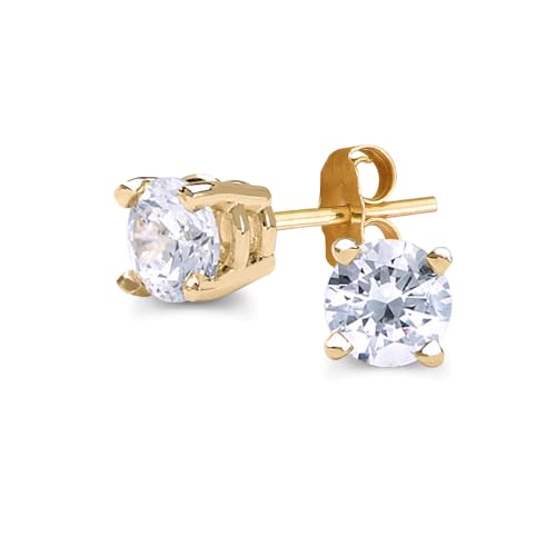 Certified Lab Grown Diamond Stud Earrings 1/2 to 3 cttw (F-G Colo...