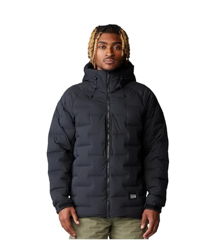 Mountain Hardwear Men's StretchDown Parka, Black, Large
