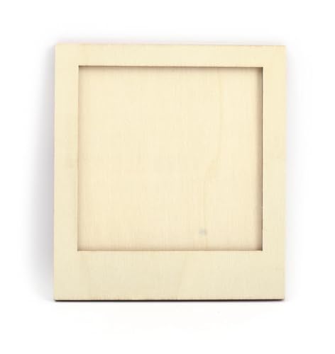 Graines Créatives Marco de Fotos de Madera para Decorar - Polaroid - 9.4 x 10 cm