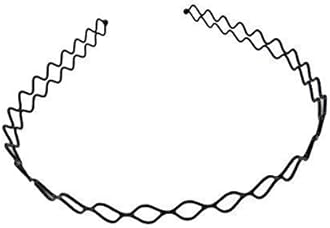 Fashion Girls Ladies Hair Accessories, Metal Headband Spiral Wavy (criss-cross metal headband)