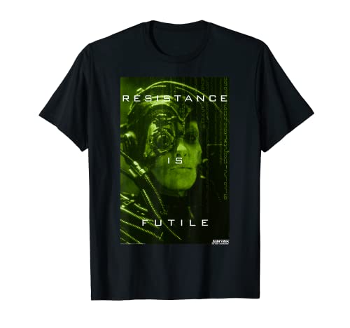 Star Trek: The Next Generation Borg Resistance Is Futile T-Shirt