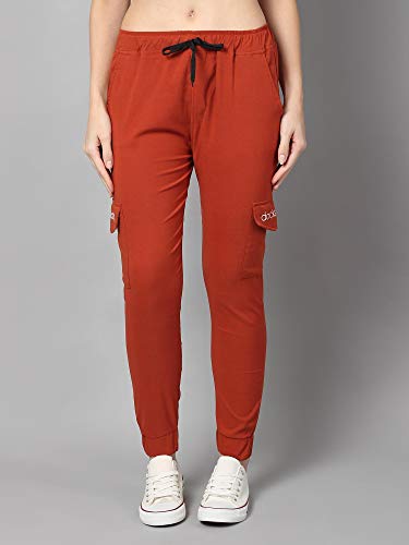 Image of dockstreetWomen Lowers Bz17fire Brown dckprnttoko Mfire Brown dockstreet Pocket Desgin M