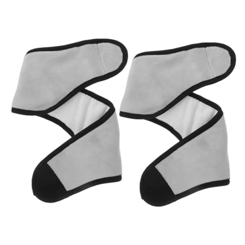 NOLITOY 1 Juego Orejeras Para Dormir Orejeras Para Clima Orejeras Ajustables Cancelación De Ruido Para Dormir Calentadores De Orejas Para Mujer Grey Terciopelo 2 Piezas