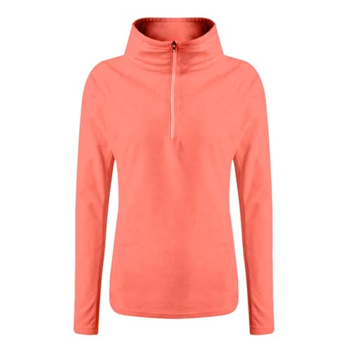 Columbia Womens Glacial IV Half Zip Fleece Jacket, Alpenglow, X