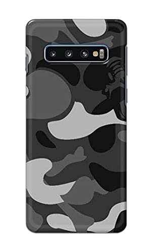 Image of Printed Hard Back Cover Case for Samsung Galaxy S10 Plus | Samsung S10+ Back Cover (Army Pattern) -702