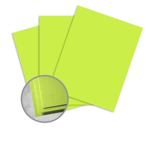 Color Paper, 24lb, 11 x 17, Solar Yellow, 500 Sheets