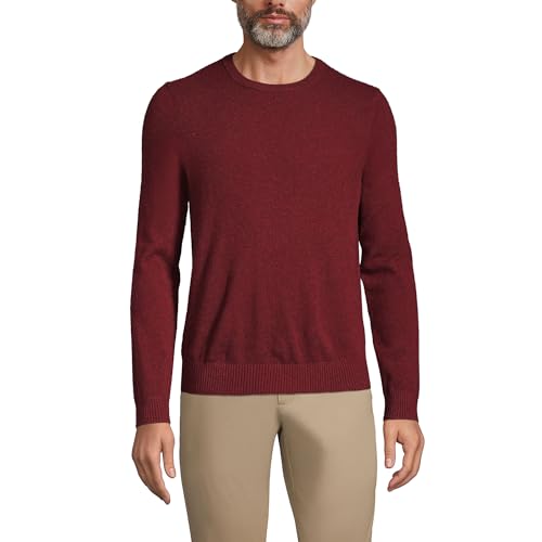 Lands' End Men's Fine Gauge Cashmere Sweater