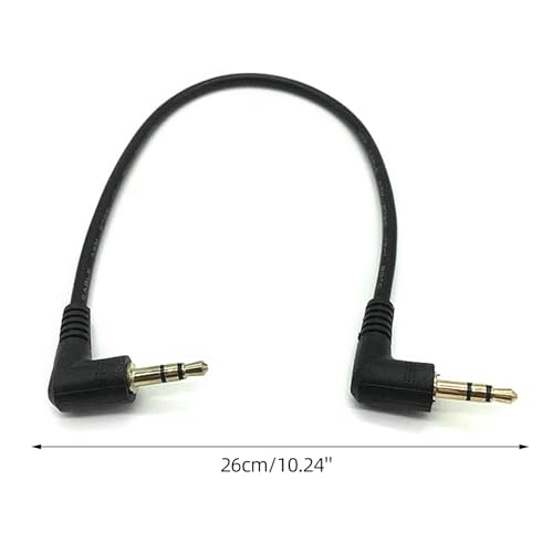Cable Auxiliar para Auto 3.5mm Macho a Macho 30 cm miniatura 3