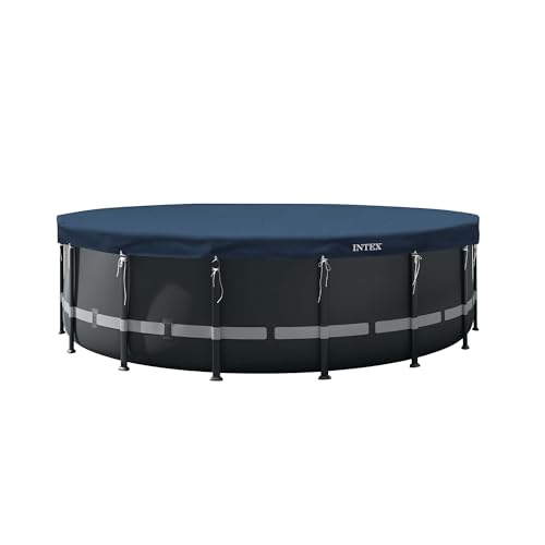 Intex 28084 - Copertura Invernale per Piscine Fuori Terra Rotonde, ⌀ 488 cm