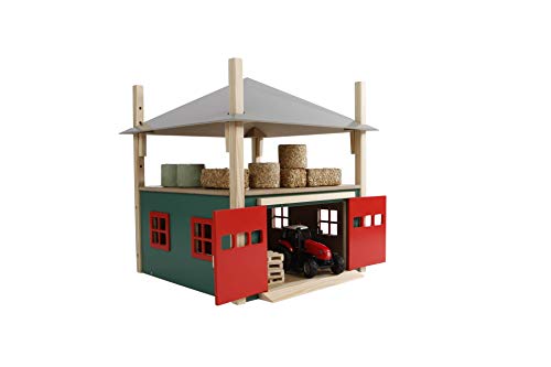 Van Manen Kids Globe Farming hooischober (hout, met geheugen, schaal 1:32) - 610086