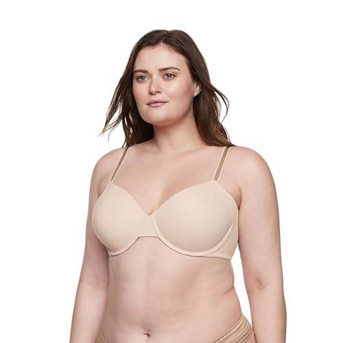 Image of Warner's Women's No Side Effects Seamless Underarm-Smoothing Comfort Underwire Lightly Lined T-Shirt Bra Ra3061a
