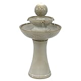 Sunnydaze Gentle Glow Ceramic