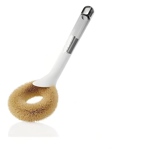 Natural Coconut Palm Kitchen Scrub Brush – Multipurpose Utensil Cleaning Tool for Pots, Pans, Dishes & Sink | Durable Palm Handle Dishwashing Brush for Eco-Friendly Cleaning-picture-19