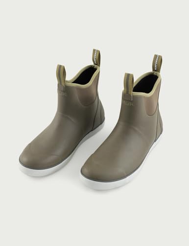 HUK Men's Rogue Wave Waterproof Fishing Shoes with Superior Traction & Comfortable Eva Footbed Ankle Boot3