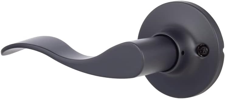 Sure-Loc Hardware Sure-Loc Door Hardware Snowbird Flat Black Left-Handed Dummy Door Handle