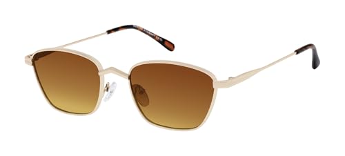 Lunettes de soleil Femme premium en métal rigide et silhouette structurée élégante